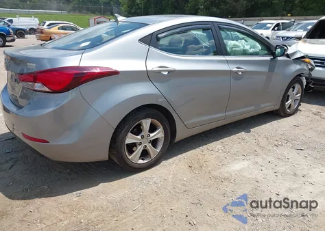 2016 Hyundai Elantra Value Edition from USA, damaged, VIN KMHDH4AE2GU486689